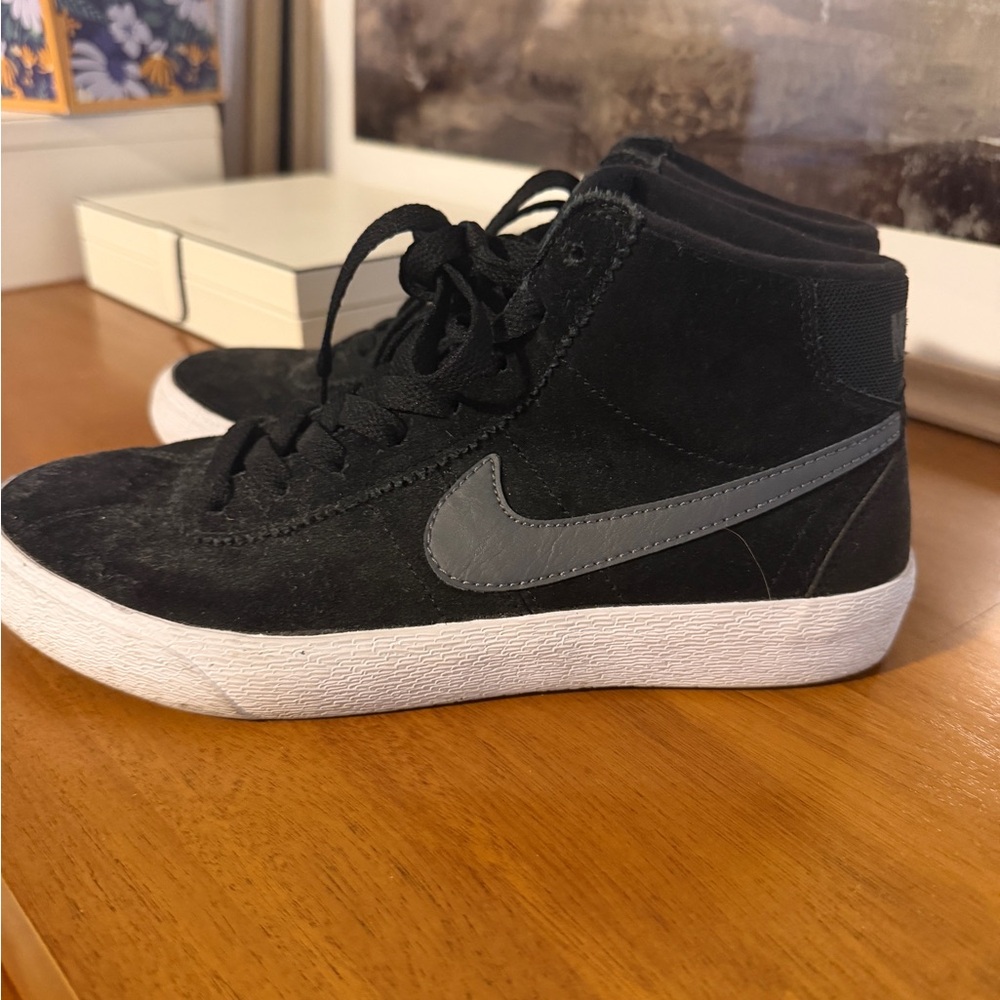 Nike Dark Gray High-Top Sneakers